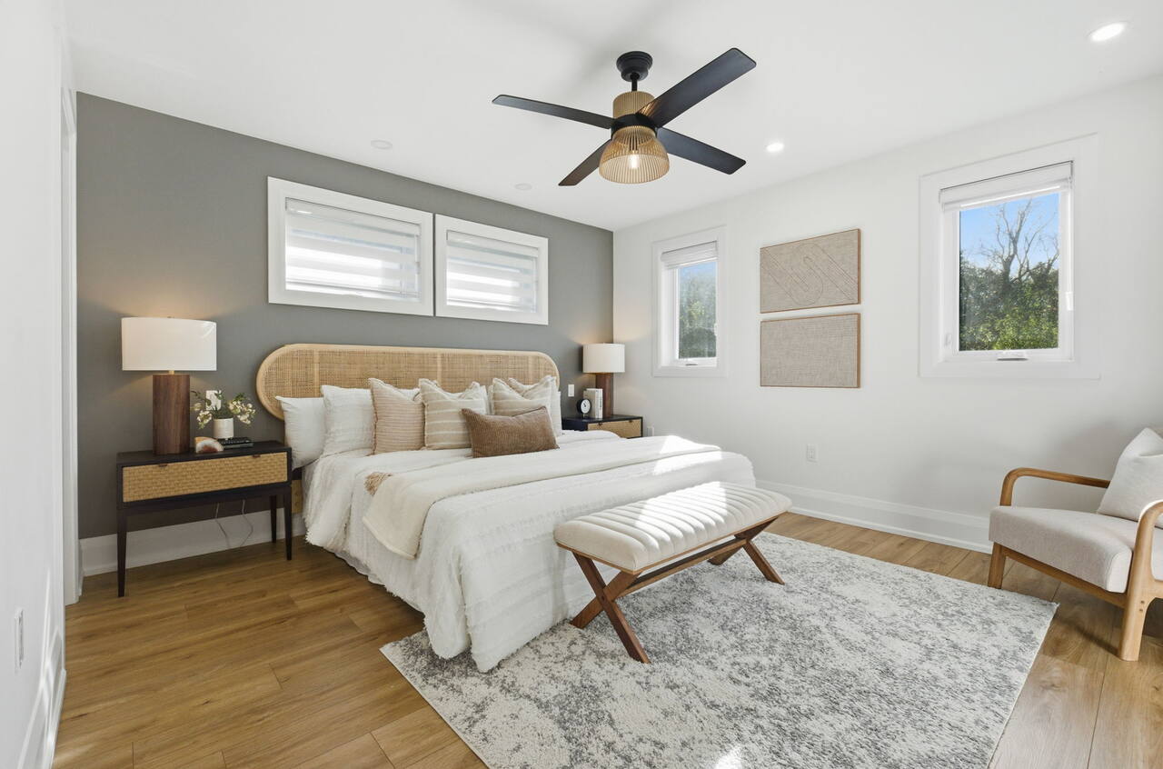 Primary king bedroom